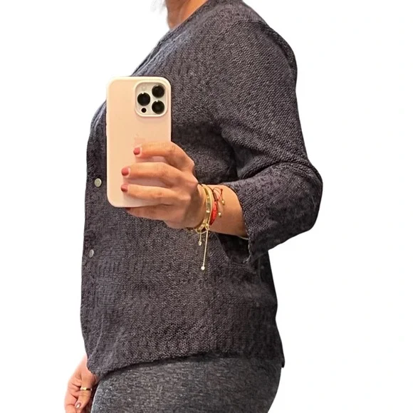 Nick +‎ Zoe Purple Sweater Blaze Size M - Picture 2 of 8